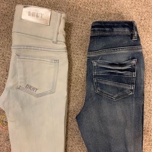 DKNY & Mudd jeans